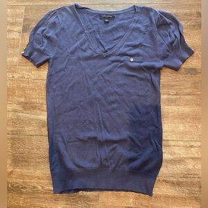 Banana Republic Small Navy ShortSleeve Small Top